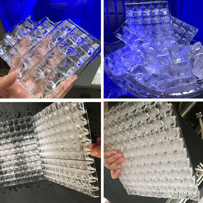 Commercial 1ton Ice Cube Maker Machine Equipped with Demark Danfoss Expansion Valve