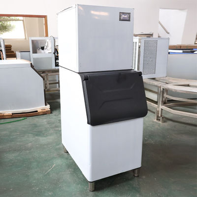 250kg Ice Storage Capacity Commercial Cube Ice Machine for Restaurant Bar Home Cooling