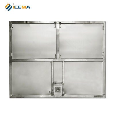PE Material Inlet Pipe 3000kg Ice Cube Maker Machine for Industrial Ice Production