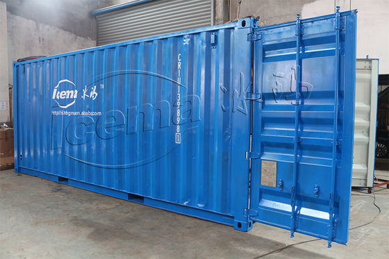 Emerson 3 Ton Directly Cooling ICEMA Containerized Block Ice Plant