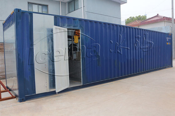 Emerson 3 Ton Directly Cooling ICEMA Containerized Block Ice Plant