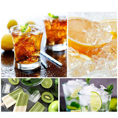136kg Automatic Ice Cube Maker for Hotel and Restaurant Cube Shape Bristol Compressor