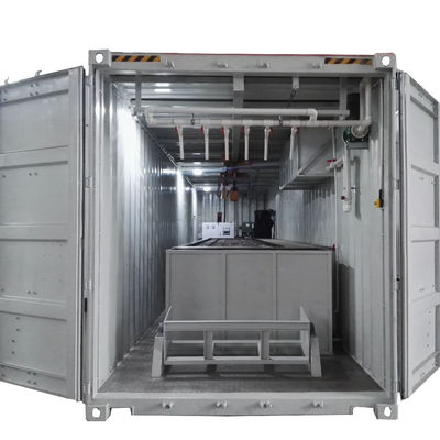 2000 KG Air-cooled Container Block Ice Machine for High Productivity and Competitive
