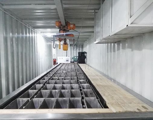 2000 KG Air-cooled Container Block Ice Machine for High Productivity and Competitive