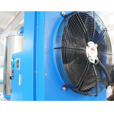 Water Cooling Condensation Way 1000kg Flake Ice Making Machine with Ice Storage Bin