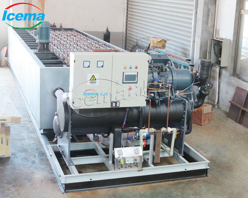 600 KG Customized Industrial Ice Block Ice Making Machine for Energy Mining Operation