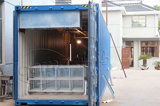 RefComp Compressor 31.25KW 8T Container Block Ice Machine Removable for Port and Quay