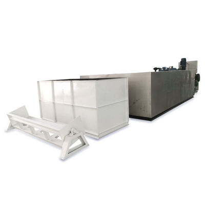 Customized 10 Tons Industrial Ice Block Ice Making Machine With Rated Current Of 88.8A