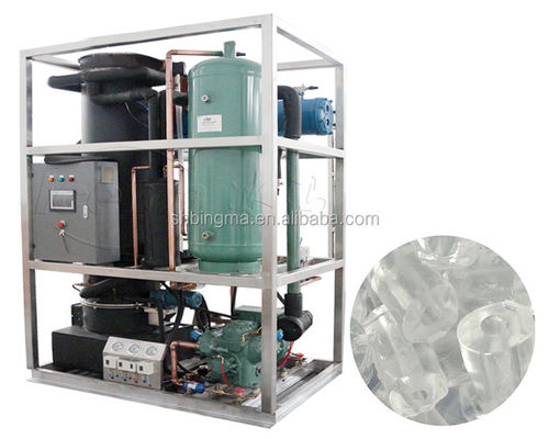 Professional Stainless Steel 25 Tons Tube Ice Machine for Industrial Applications