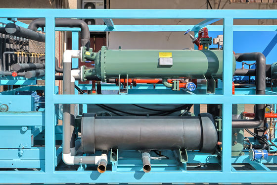 Air/Water Cooling 20 tons Block Ice Making Machine Customized Industrial Ice 85.5KW