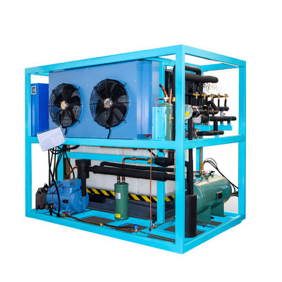 Good price 1 Ton Industrial Ice Making Machine with Direct Cooling and Other Ice Storage Capacity online