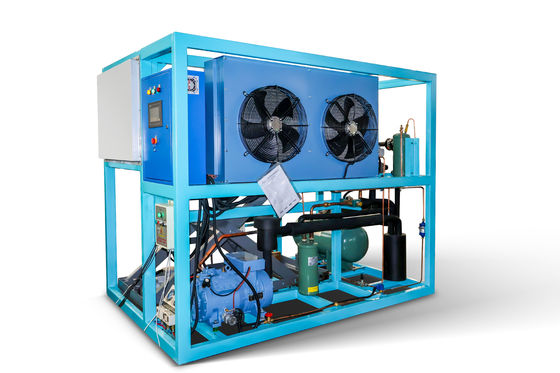 1 Ton Industrial Ice Making Machine with Direct Cooling and Other Ice Storage Capacity