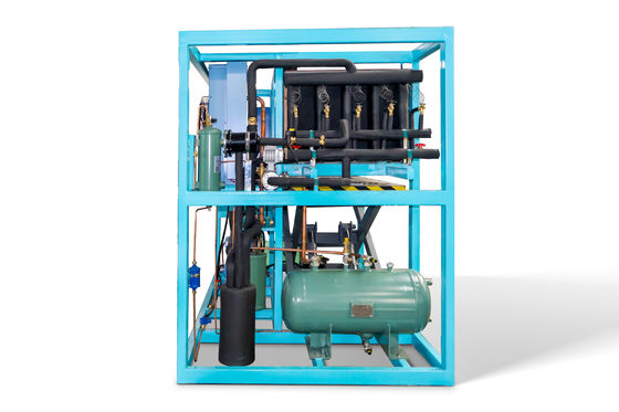 1 Ton Industrial Ice Making Machine with Direct Cooling and Other Ice Storage Capacity