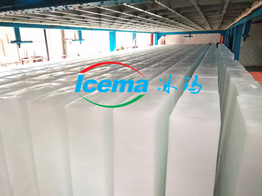 1 Ton Industrial Ice Making Machine with Direct Cooling and Other Ice Storage Capacity