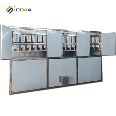 Good price 350KG Ice Storage Capacity 5T/24H Industrial Ice Cube Maker Machine for Manufacturing online