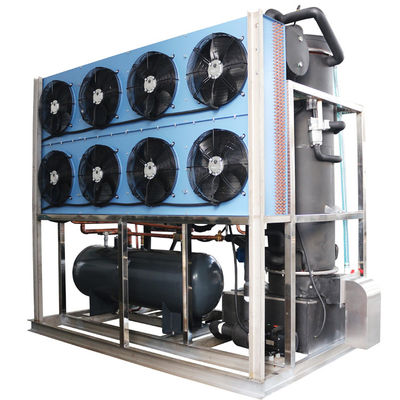 8 tons Stainless Steel Tube Ice Machine Automatic Output 10T/24H Customizable Options