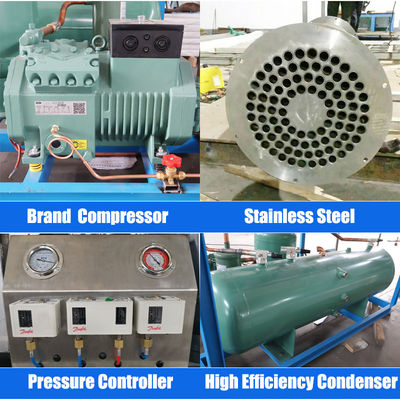 8 tons Stainless Steel Tube Ice Machine Automatic Output 10T/24H Customizable Options
