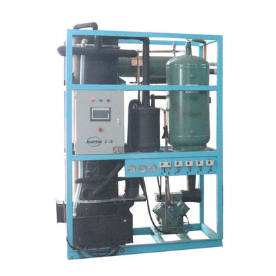 Large Ice Production 40KW Cylindrical Tube Ice Machine TV50 For Arab Middle East