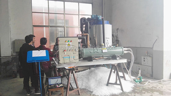 Flake Ice Making Machine for High Productivity in Industrial Fishing Operations