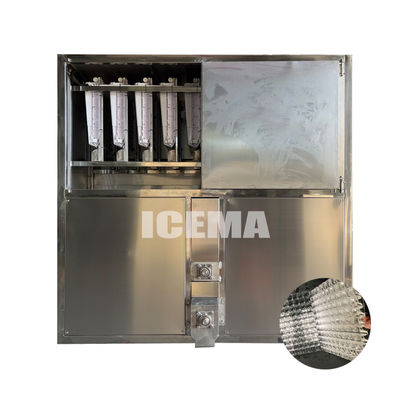 Good price ICEMA 2T/24H ice machine automatic ice cube maker machine for ice plants online