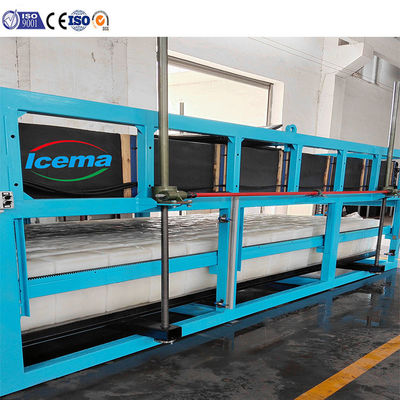 85kw Cooling Capacity 12000 KG Industrial Ice Block Making Machine for Customer Needs