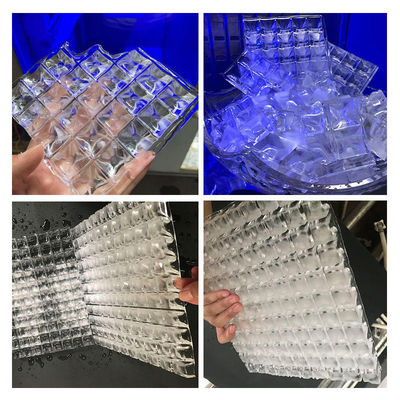 5000kg/day Industrial Ice Cube Making Machine 5ton Capacity with Shell Tube Cooling