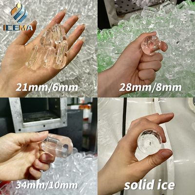 ICEMA Tube Ice Making Machine Customizable Daily Output 1T-30T Suitable For Selling Ice Bars Hotels Can Be Provided With Packaging Machine Ice Bags