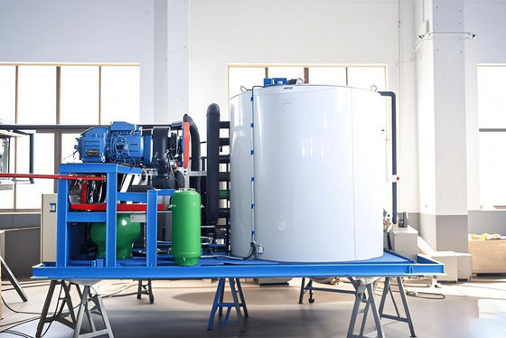 ICEMA 30T/24hours Flake ice machine energy conservation