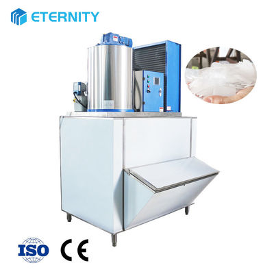 Buy Commercial Electric Snow Flake Ice Machine Water Cooled Ice Flakes Machine Industrial 30 Tons For Shipping Fishery Restaurant online manufacture