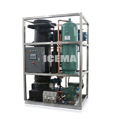 Buy ICEMA 2 Ton Tube Ice Machine with 22mm/29mm/35mm Tube Ice 5T Storage Capacity and 1.5 Years Warranty for Commercial Use online manufacture