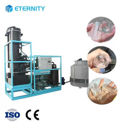 Buy ICEMA 25T/24H Industrial Tube Ice Machine with 21mm/24mm/28mm/34mm Tube Ice and -8 ℃ Temperature for High Efficiency Cooling online manufacture