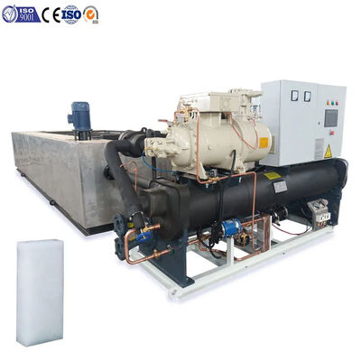 buy 15 Tons Industrial Big Ice Block Making Machine 19.75KW online manufacture