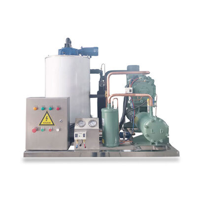 buy Automatic Seawater Flake Ice Machine 1 Tons Commercial For Food Fish Farm online manufacture