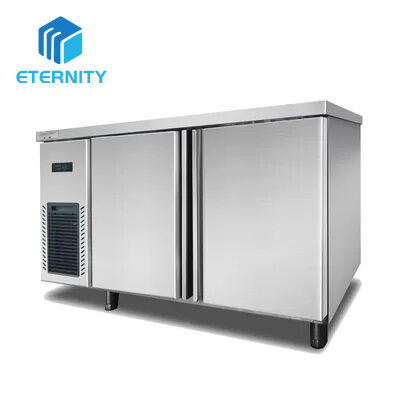 Buy Stainless Steel Refrigerator Freezer with Adjustable Door Bins and R404A Refrigeration Technology online manufacture