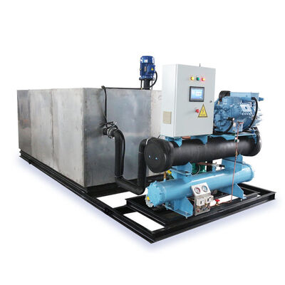 Buy 19.75KW Multi-function 2T 5T 10T 20T Brine Block Ice Plant for 5000 kg Ice Production online manufacture