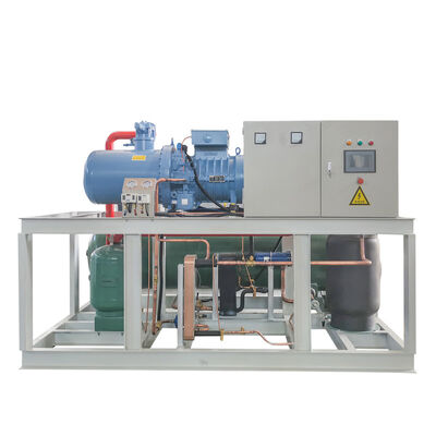 Buy 10T Brine Refrigeration Block Ice Machine 380V 3P online manufacture