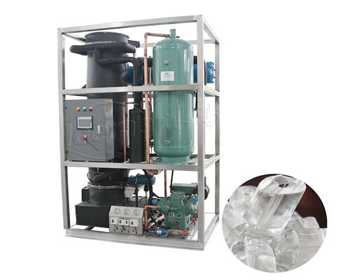 Buy Good Quality 1t Water Cooling Tube Ice Making Plant with Lowest Price online manufacture