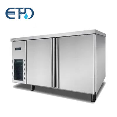 Buy Stainless Steel Refrigerator Freezer with Adjustable Door Bins and R404A Refrigeration Technology online manufacture