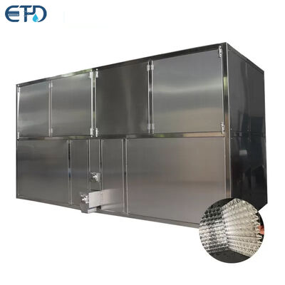 Buy 350KG Ice Storage Capacity 5ton Industrial Ice Cube Maker Machine For On Site Maintenance online manufacture