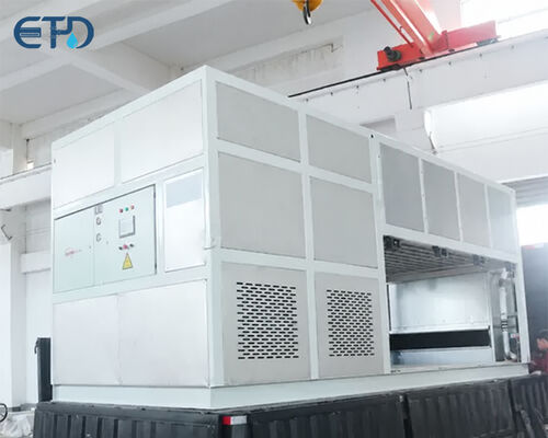 Buy 37.5KW Cooling Capacity Direct Cooling Block Ice Machine with Stainless Steel Plate Evaporator online manufacture