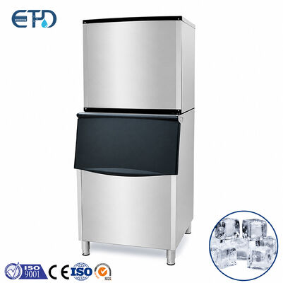 Buy 136kg Automatic Ice Cube Maker for Hotel and Restaurant Cube Shape Bristol Compressor online manufacture