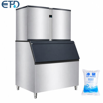 Buy 220-240V R404a / R507a Commercial Ice Cube Machine Easy Maintenance online manufacture