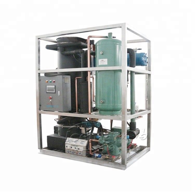 Industrial Tube Ice Machine 3T/day CE commercial Tube Ice Maker System for Fresh Keeping