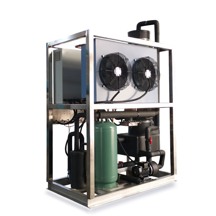 High Quality Ice Tube Making Machine  1 Tons/24hr small tubular ice machine for cola/coffee/drink