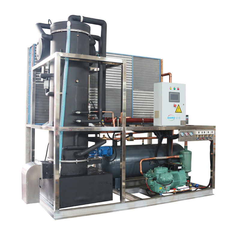 Automatic Tube Ice Machine 10T/24H Commercial For Farm Sea For Food Fish Bar