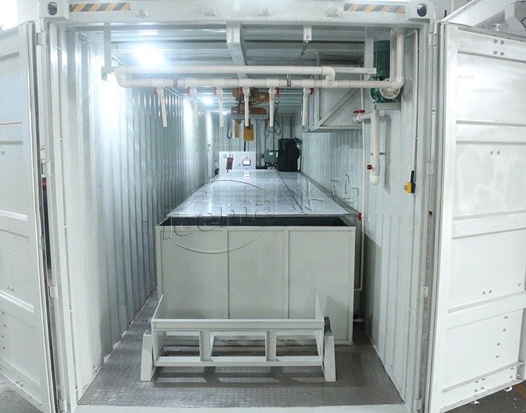 Food Shop Industrial Container Block Ice Maker Ice Weight 25kg 50kg 100kg Consumption