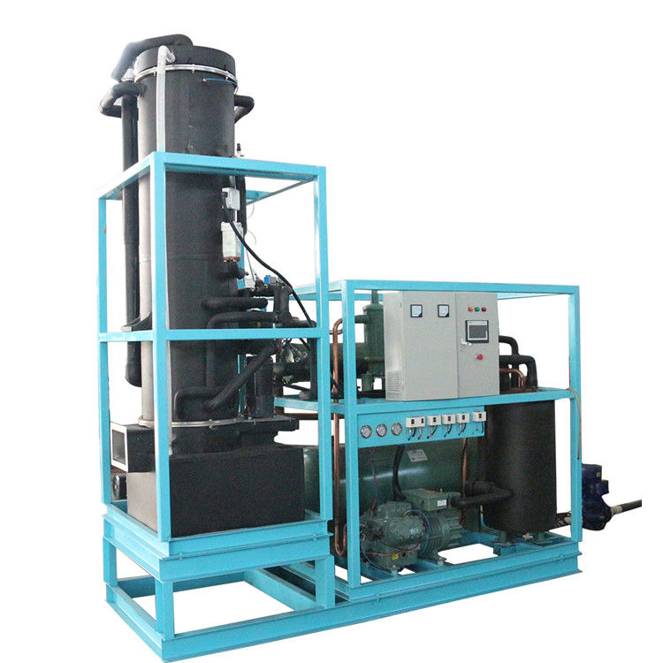 8000 KG Bizter Compressor Ice Tube Machine 20 Tons 30 Tons Your Industrial Ice Solution