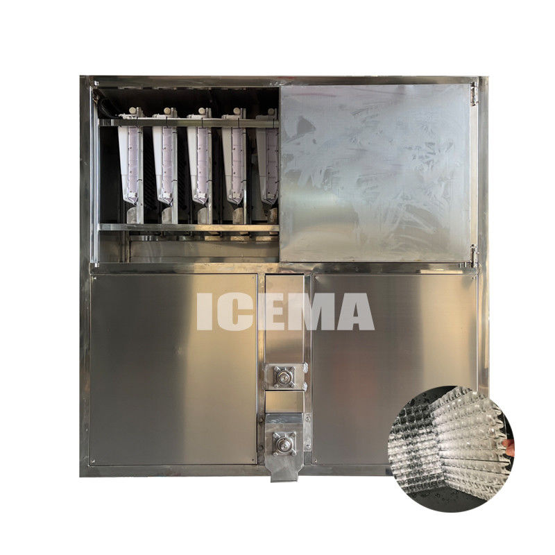 ICEMA 2T/24H ice machine automatic ice cube maker machine for ice plants
