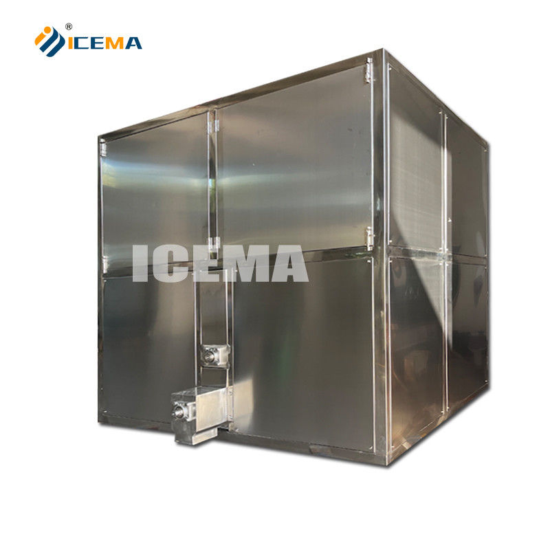 2T Ice Cube Machine Industrial 1860W Ice Maker Crystal for Ice Storage 2TON Benefit