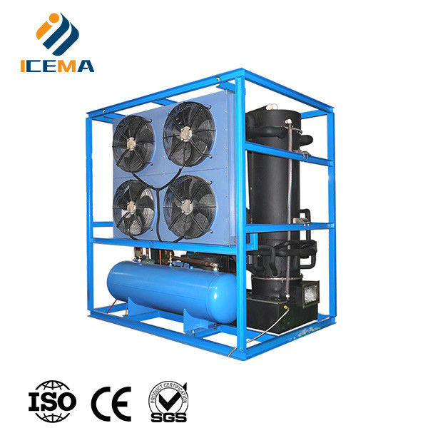 ICEMA Tube Ice Making Machine Customizable Daily Output 1T-30T Suitable For Selling Ice Bars Hotels Can Be Provided With Packaging Machine Ice Bags